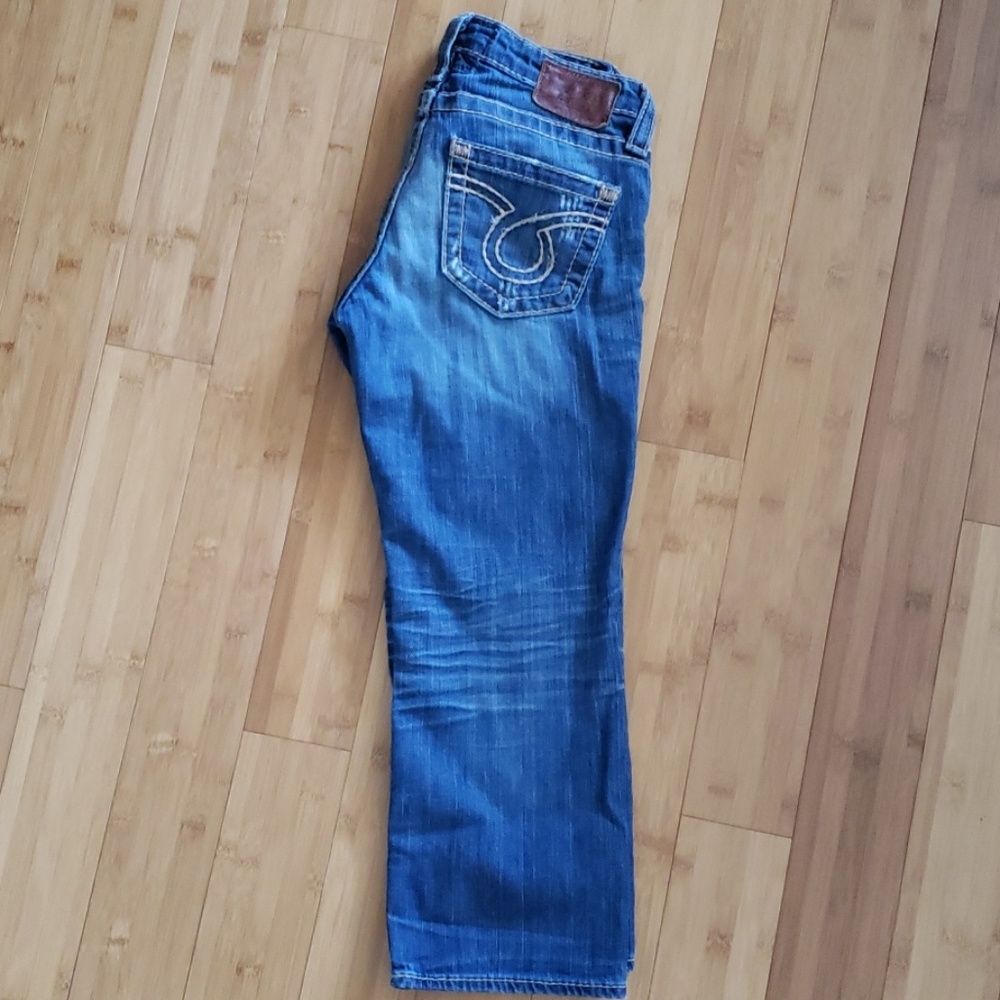 Big Star Liv crops capris 27 jeans denim